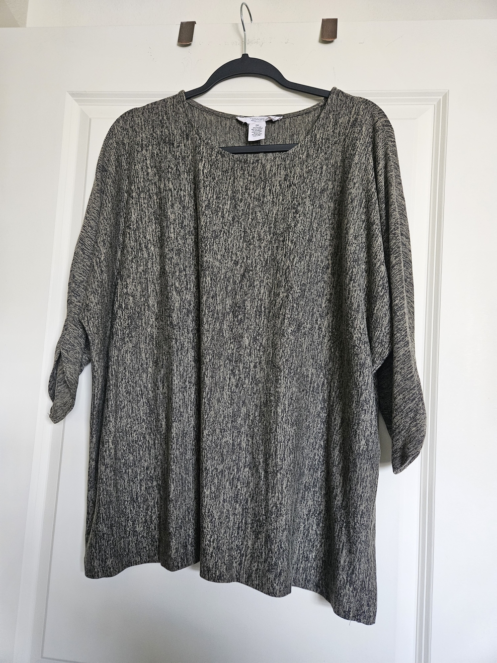 Workshop Republic Clothing Marled Top